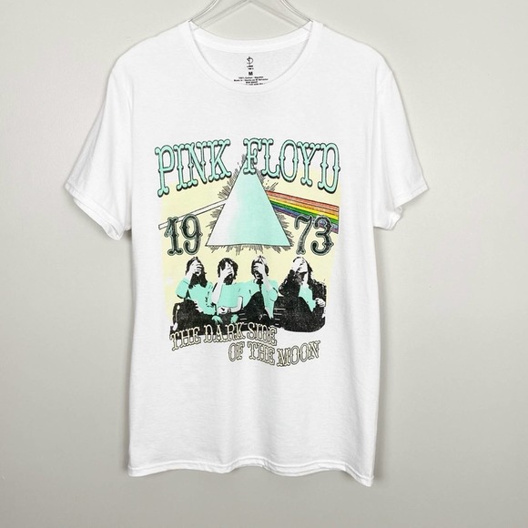 Pink Floyd Tops - Pink Floyd Oversized Graphic Band Tee M Bright